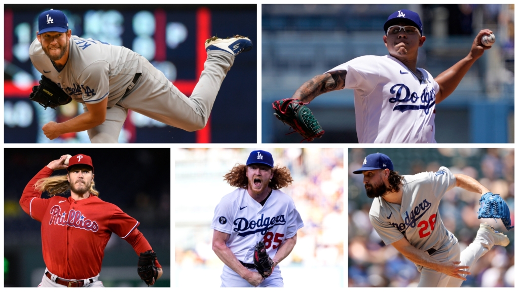 Dodgers 2023 spring training position preview starting rotation The