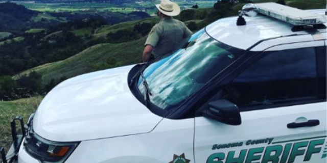 Sonoma County Sheriff's Office vehicle. 