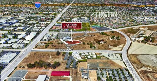 Goddard School has signed a longterm lease for property on the north side of Tustin's District Legacy community. The school should open this fall. (Courtesy of NAI Capital Commercial)