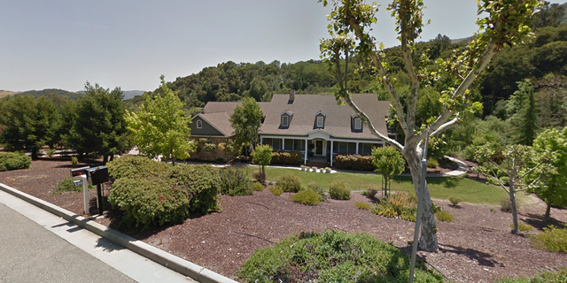 Photo shows Shannon O'Connor's Los Gatos home.