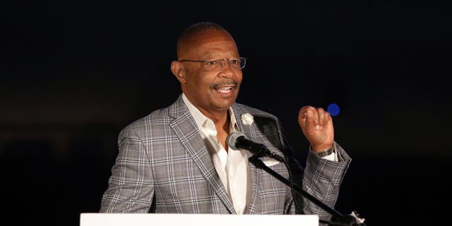 California Assembly Public Safety Committee Chairman Reggie Jones-Sawyer, a Democrat.