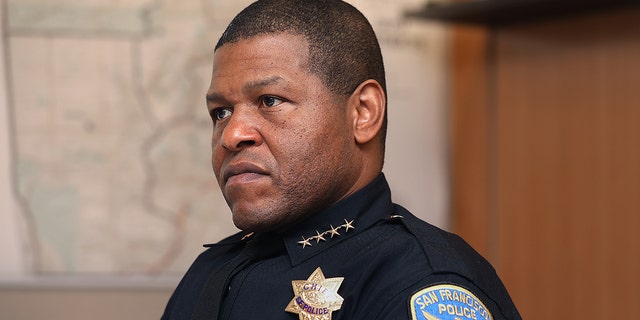 San Francisco police chief Bill Scott during a news briefing at the SFPD headquarters on Thursday, Dec. 13, 2018, in San Francisco, Calif. On Wednesday, he vowed that his investigators were "working tirelessly" on the stabbing death of Cash App founder Bob Lee, who was killed in Rincon Hill Tuesday morning.