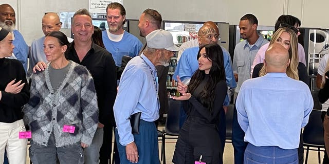 Kim Kardashian, Michael Rubin and REFORM Alliance’s Future Shapers Advisory Council Visit California State Prison, Los Angeles County