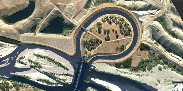 California Gold Rus-era dam