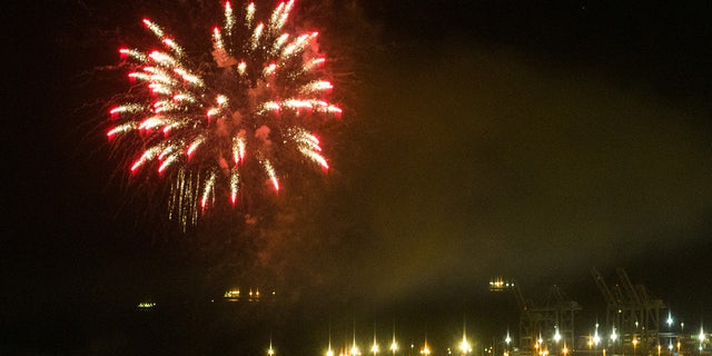 Los Angeles fireworks 