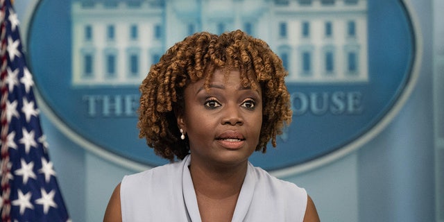 White House Press Secretary Karine Jean-Pierre