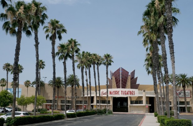 Winnetka Pacific Theatres, photographed on July 31, 2023, multiplex location in Chatsworth, will be transformed into a Tesla delivery hub and service center. (Photo by Dean Musgrove, Los Angeles Daily News/SCNG)