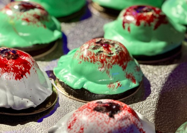 Pimple Popper Moon Pie at Knott's Scary Farm (Brady MacDonald/Orange County Register)