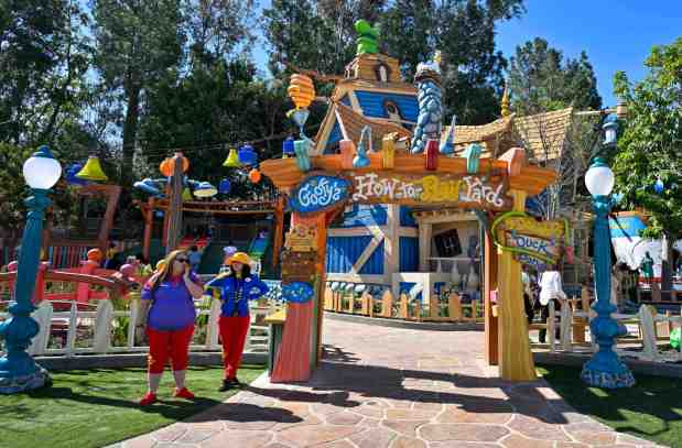 Goofy's How-To-Play Yard at Mickey's Toontown inside Disneyland Park in Anaheim, CA, on Saturday, March 18, 2023. (Photo by Jeff Gritchen, Orange County Register/SCNG)