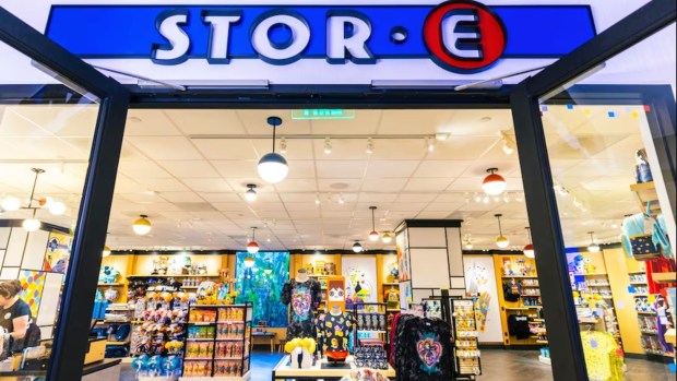 The Stor-E gift shop in the Pixar Place Hotel. (Disney)