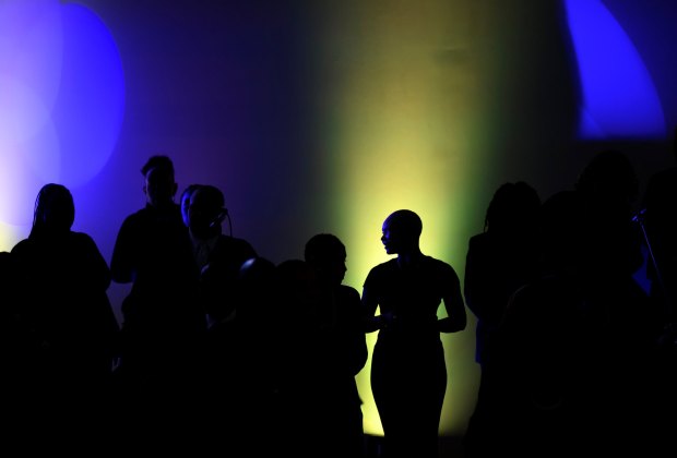 The Second Baptist Church Music Ministry performs on Sunday, February 19, 2023 as the Black church celebrates its 100 years in Santa Ana. (Photo by Mindy Schauer, Orange County Register/SCNG)