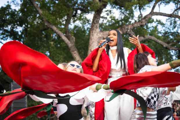 Rose Parade Opening Spectacular kicks off the 135th Rose Parade in Pasadena on Monday, Jan. 1, 2024. (Photo by Sarah Reingewirtz, Los Angeles Daily News/SCNG)