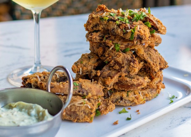 Portobello Mushroom Fries at Great Maple restaurant in the Pixar Place Hotel at the Disneyland resort. (Jen Cook/Great Maple)