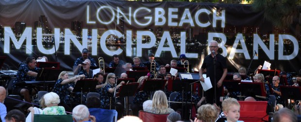 The Long Beach Municipal Band will perform free concerts Aug. 1 at Recration Park and Aug. 2 at El Dorado Park West. (Photo by Libby Cline Birmingham)