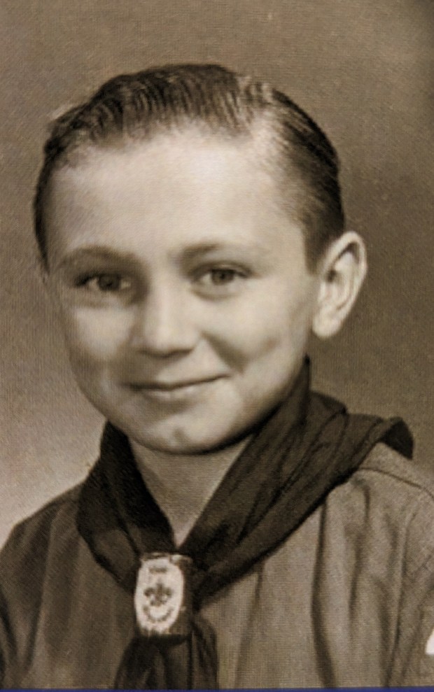 Bill Steiner as a Boy Scout