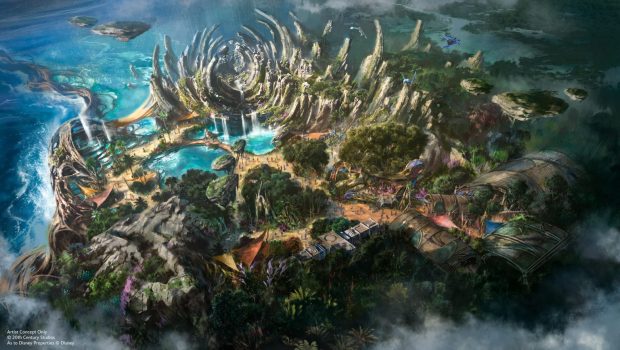 Concept art of the Avatar experience coming to Disney California Adventure. (Courtesy of Disney)